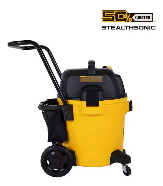 Aspiradora De Taller Con Cable 16 Gal 6,5 Hp, Seco Y Húmedo
