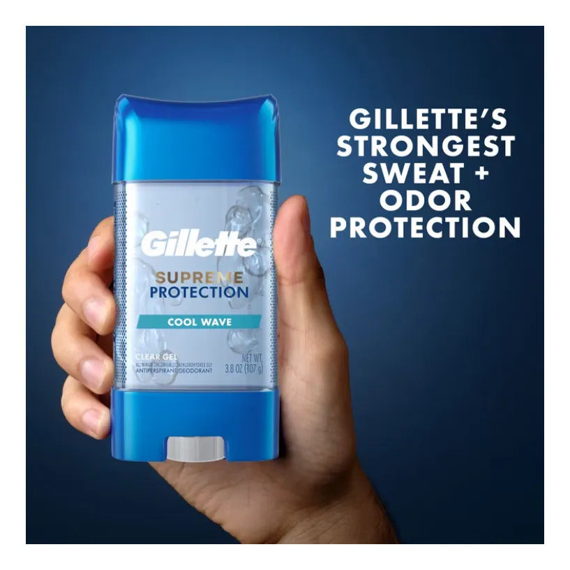 Desodorante Gillette Clinical Clear Gel Cool Wave 107g