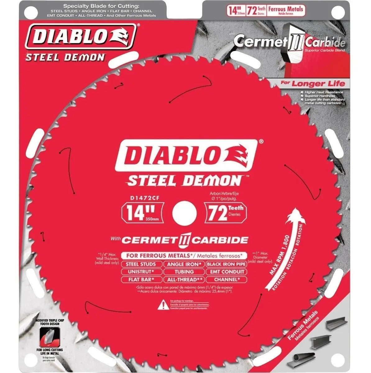 Disco De Sierra Circular Para Corte De Metal De Carburo  14