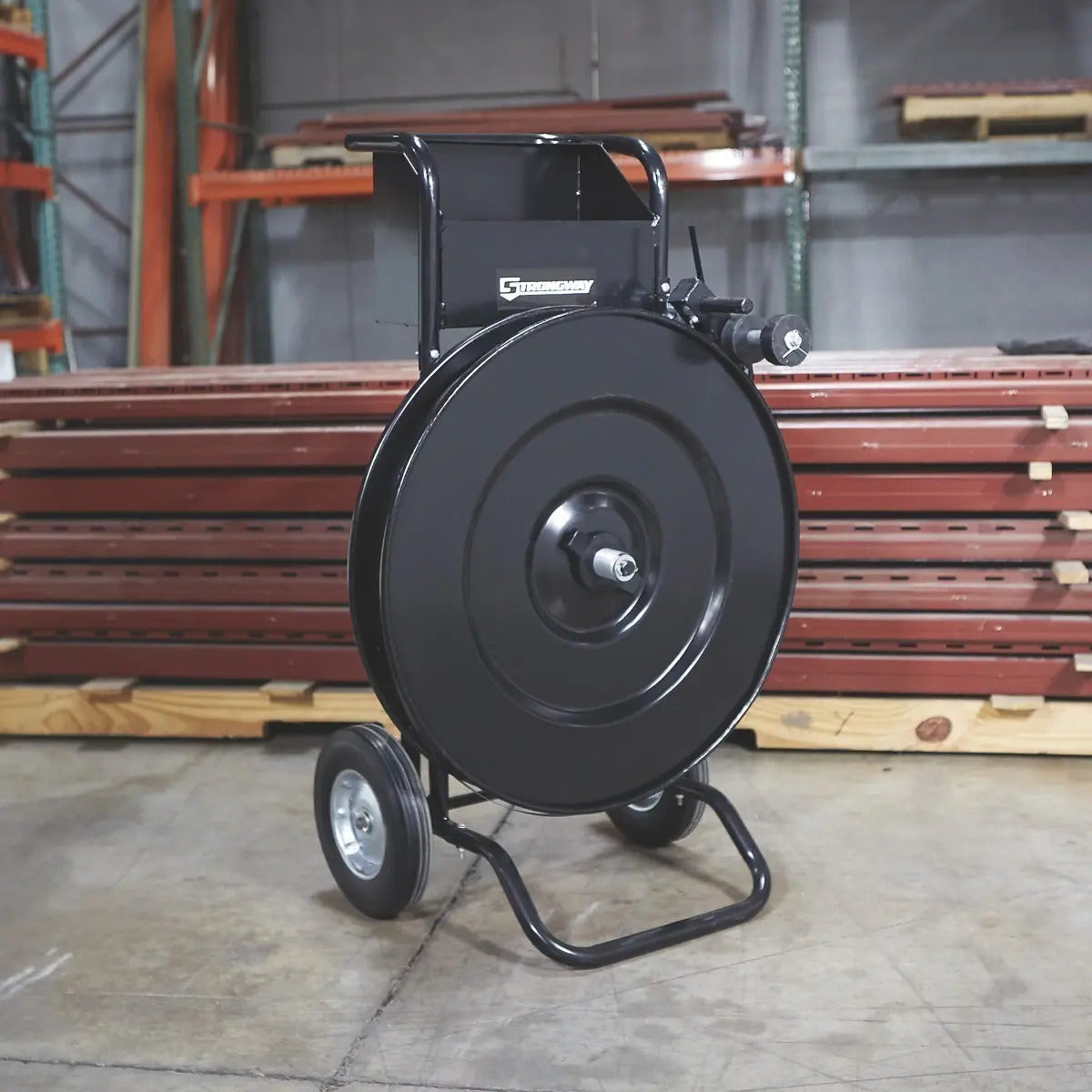 Carro Porta Fleje Industrial Strongway Acero Uso Rudo