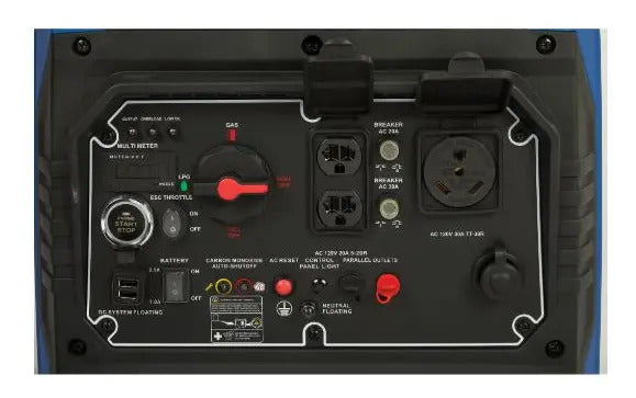 Generador Inverter Powerhorse 5000w Dual Fuel Profesional