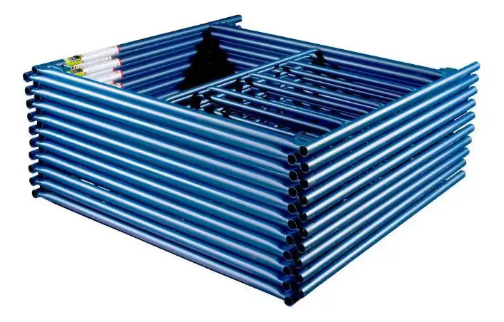 Set De 3 Andamios Metaltech 5x5x7 Ft Mason Frame Uso Rudo