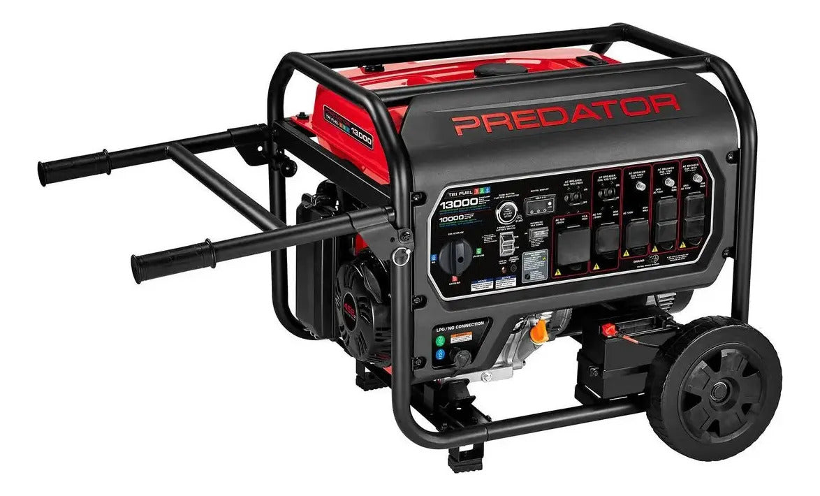 Generador  Predator 13kw Tricombustible | Arranque Remoto