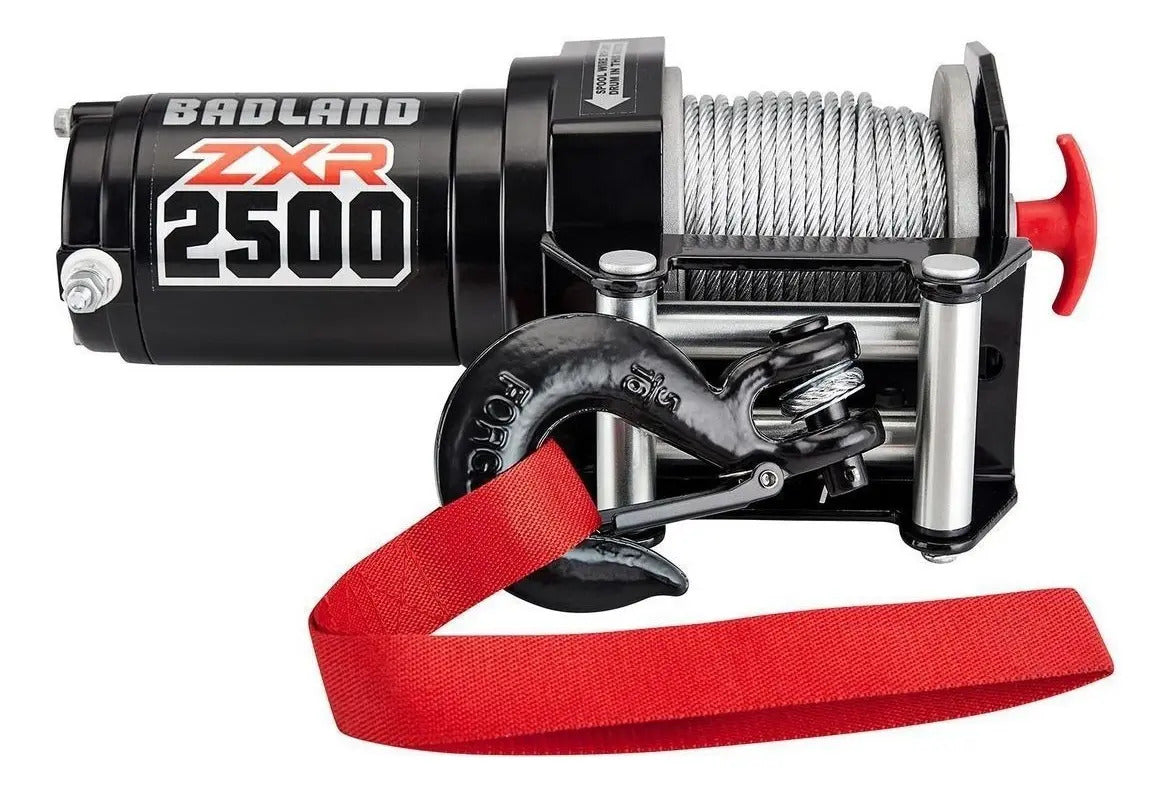 Cabrestante Winch /para Vehículos Todo Terreno De 2500 Lb