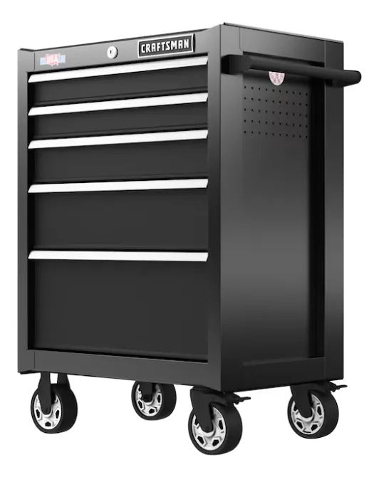 Gabinete Rodante Para Herramientas Craftsman De 27  Y 5 Caj.