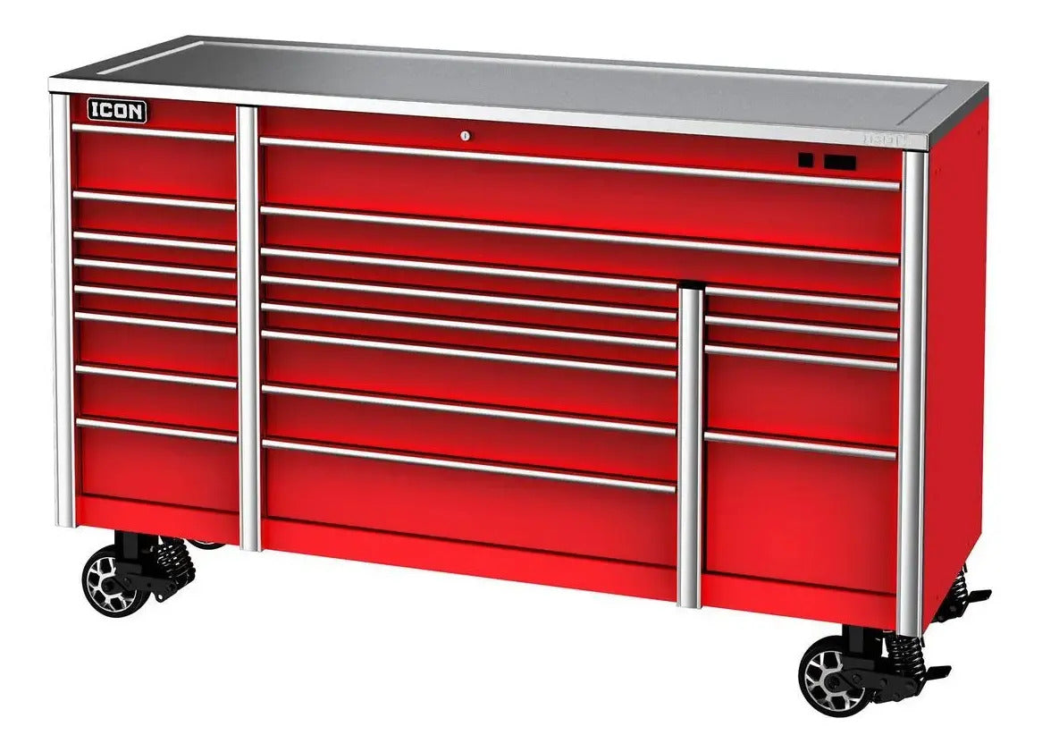 Mesa Para Gabinete  De Acero Inoxidable Icon 73 Pulgadas.