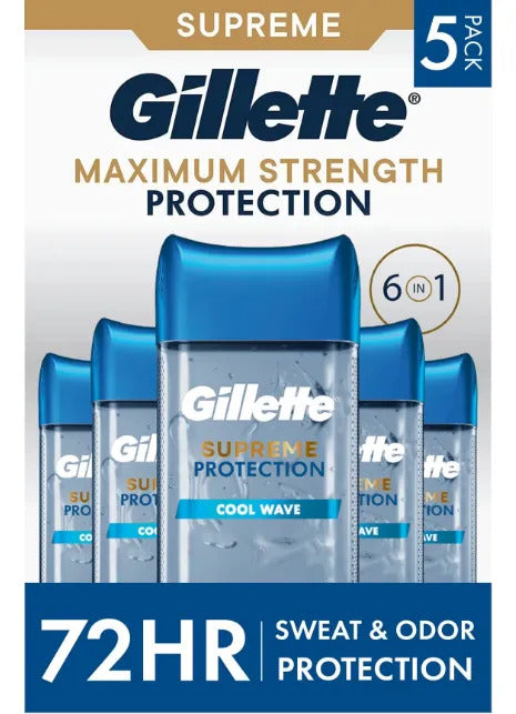 Desodorante Gillette Clinical Clear Gel Cool Wave 107g