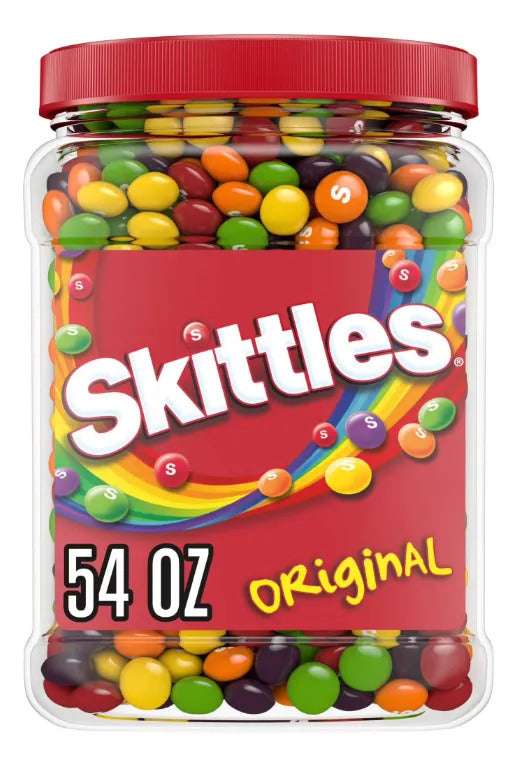 Skittles Originales, 54 Oz. Fruity Candy Bulk Jar