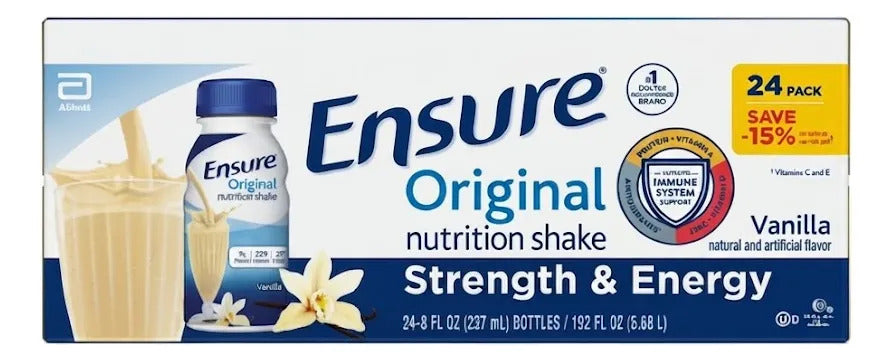 Ensure Original - Batido Nutricional Vainilla (pack De 24)
