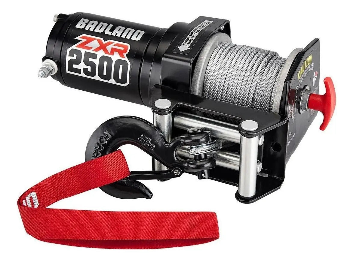 Cabrestante Winch /para Vehículos Todo Terreno De 2500 Lb