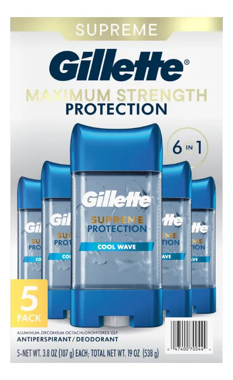 Desodorante Gillette Clinical Clear Gel Cool Wave 107g