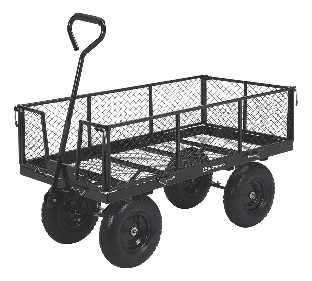 Carro De Jardín Strongway Steel Jumbo 1400 Libras