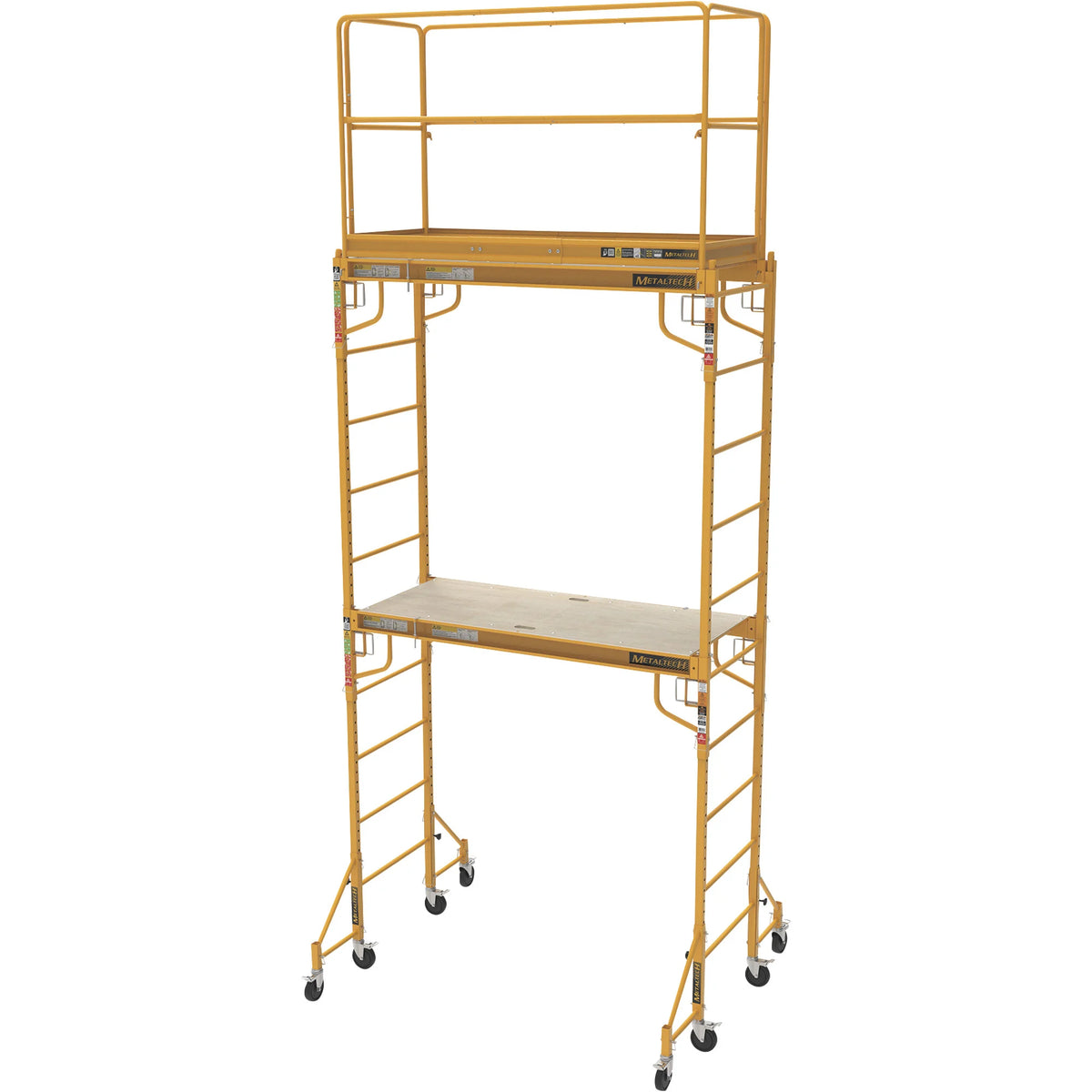 Torre de andamio estilo panadero multiusos,12 pies, 820 lb. Capacidad