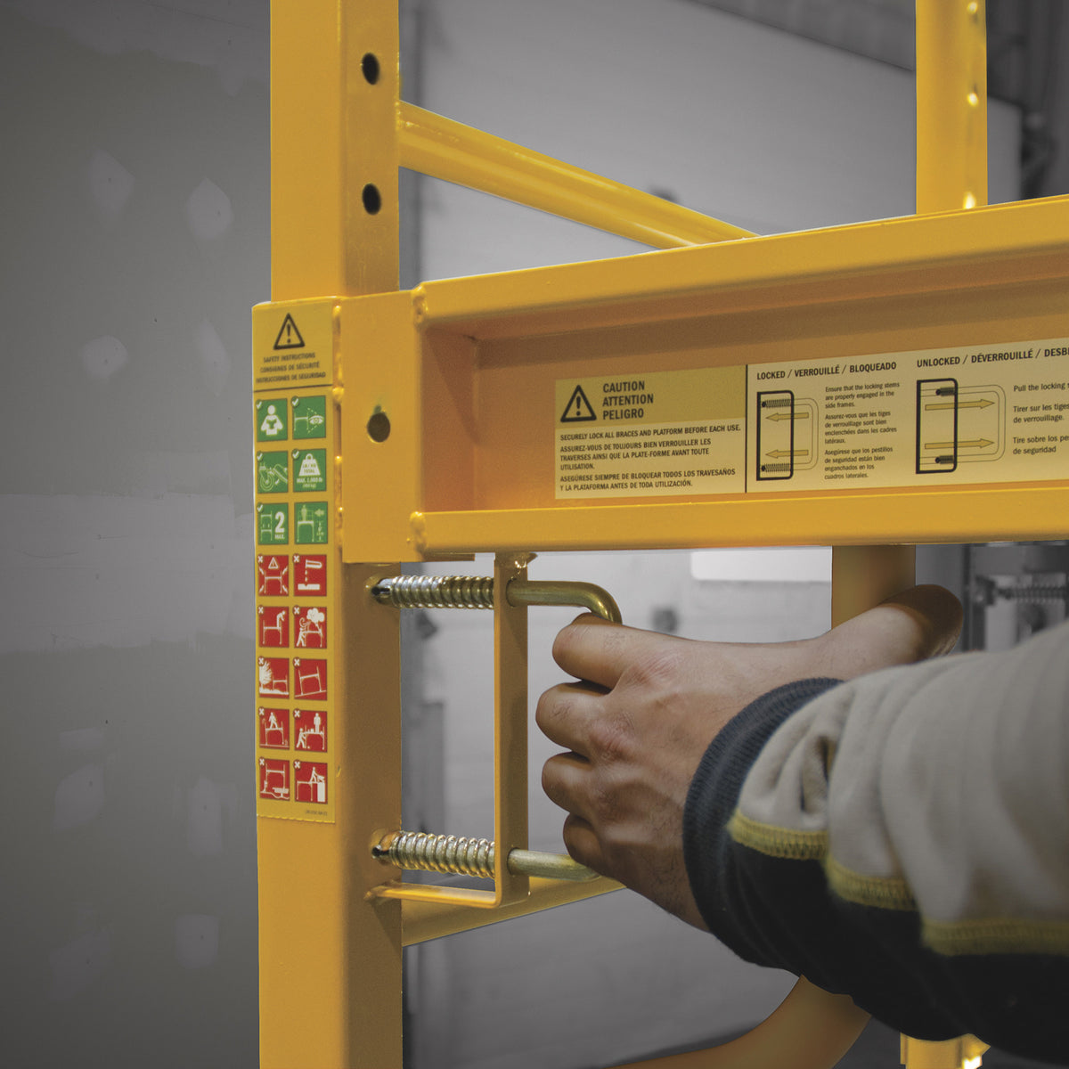 Andamio estilo Baker — 1000 lb. Capacidad Metaltech