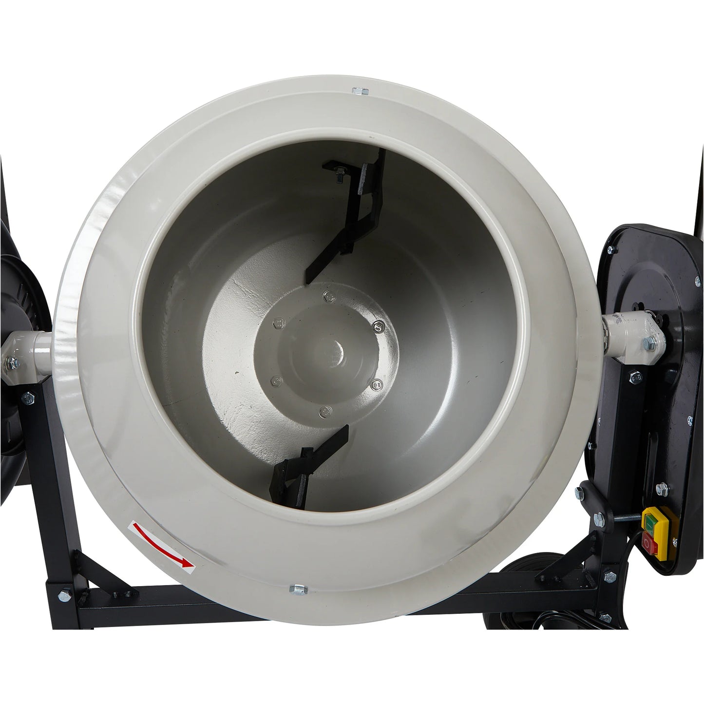Mezclador de cemento eléctrico portátil Klutch - 1.75 cu.